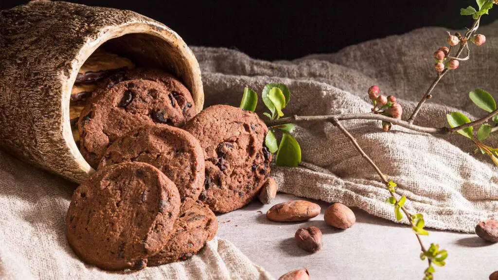 Ricetta biscotti al cioccolato con burro vegano