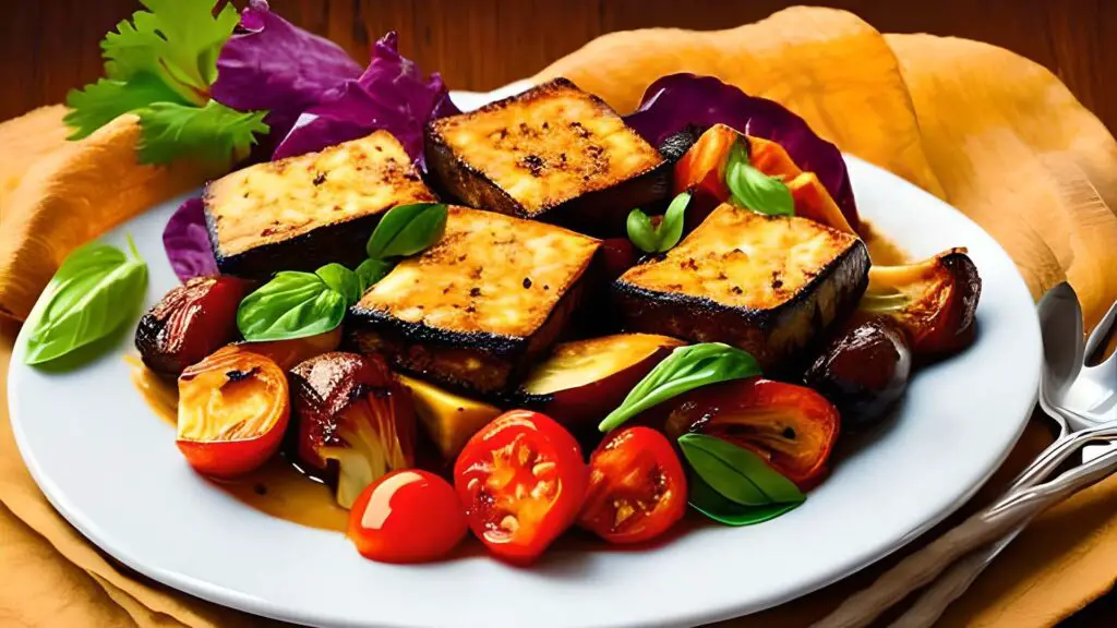 Starveg Menu Vegano Pasqua 2023 - Tofu al forno con verdure